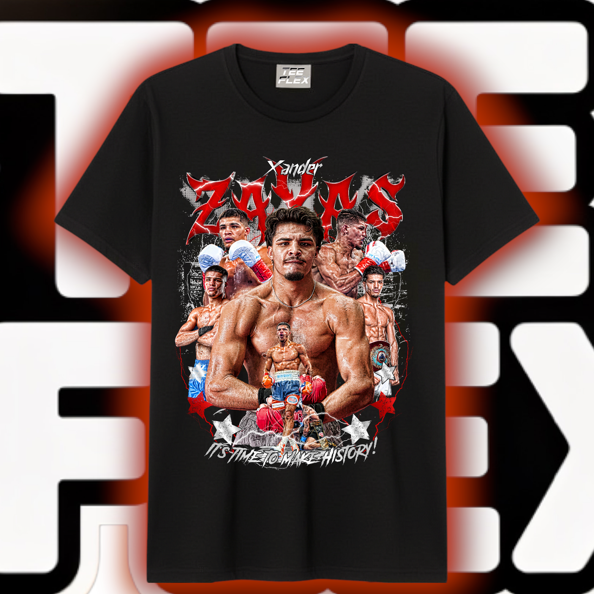 Zayas – It's Time to Make History Tee