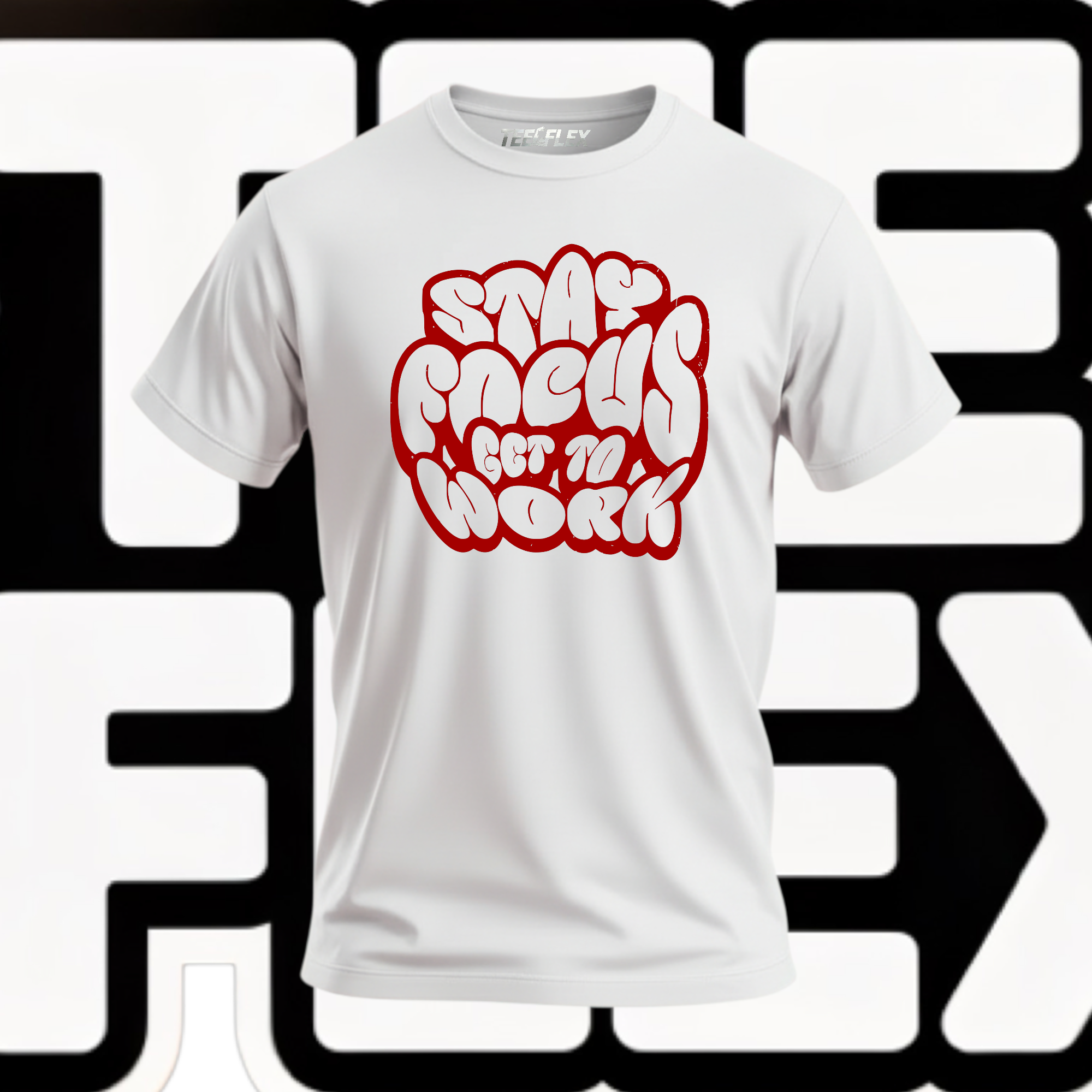 Stay Focus Get To Work Tee