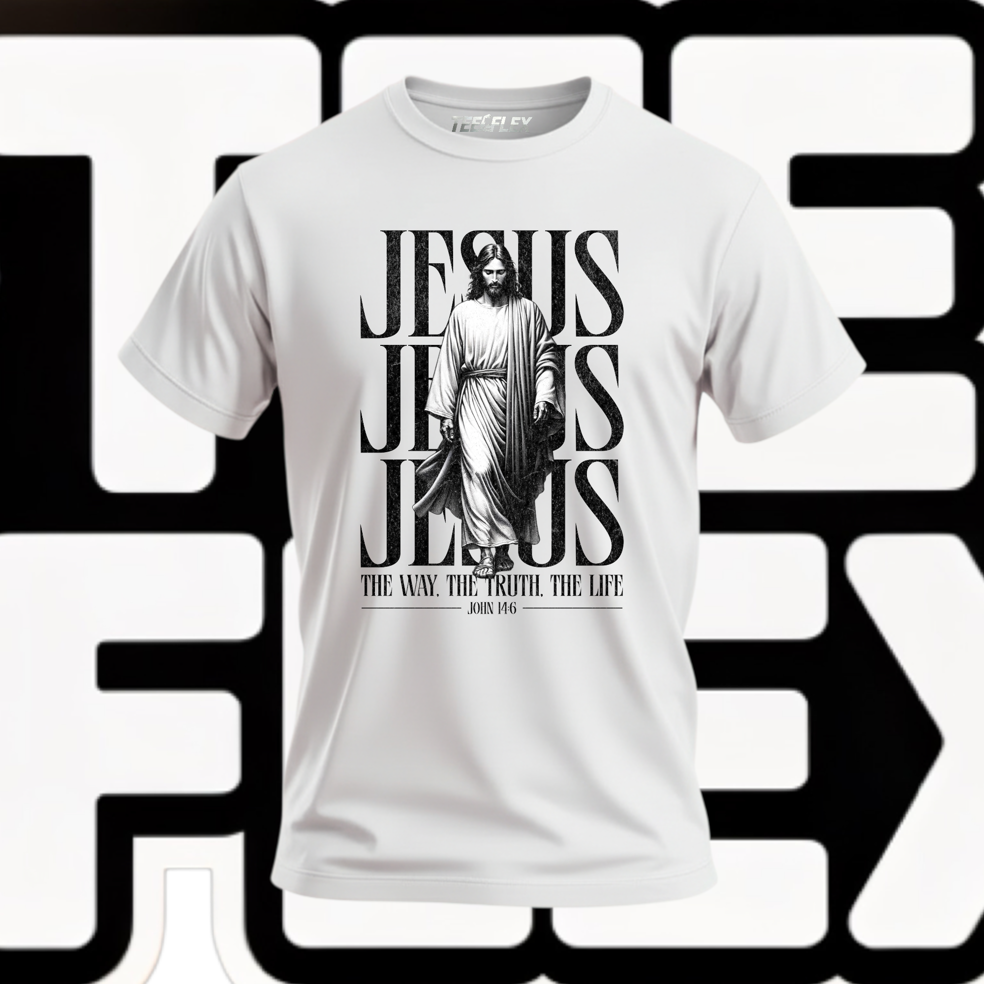 Jesus The Way The Truth The Life Tee